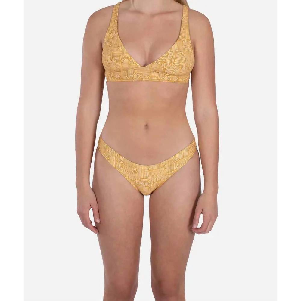 NEW JETTY women’s stella swim bottom in yellow